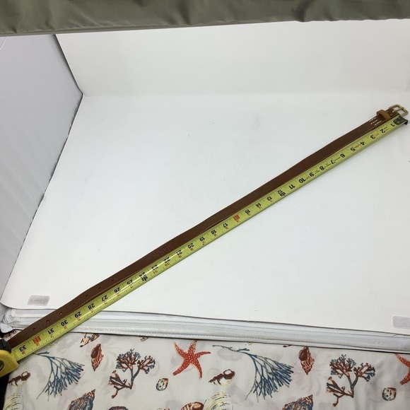 J. Crew Brown Leather Belt Size Small Genuine Leather - Picture 8 of 8